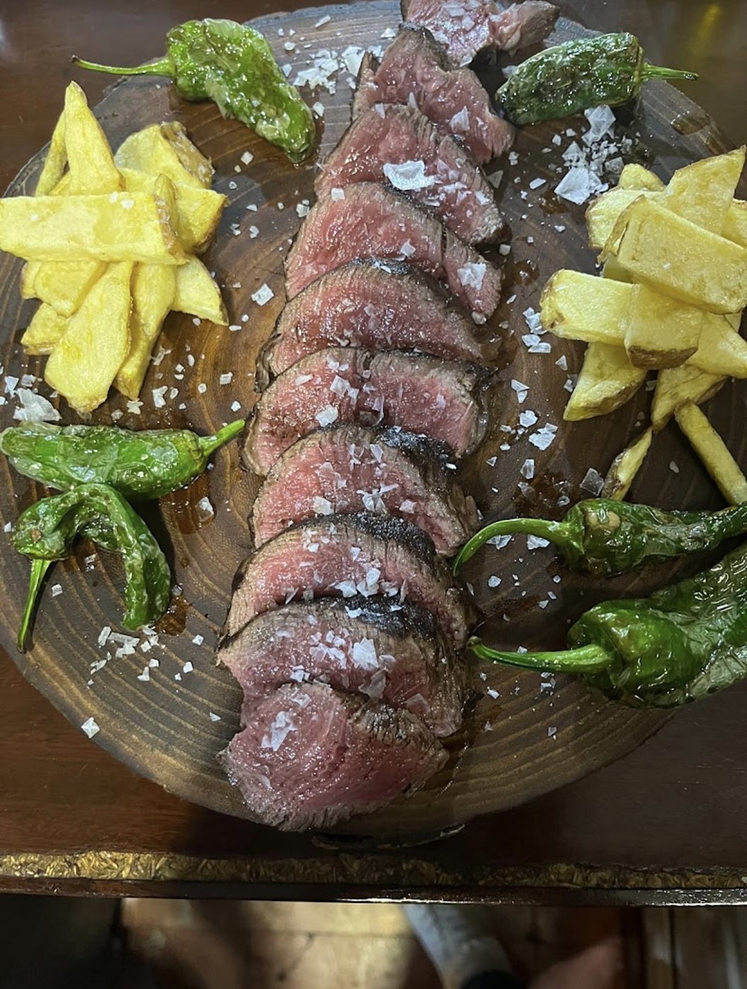 Carne a la piedra