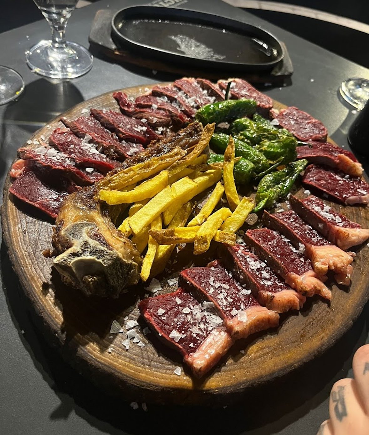 Chuletón de vaca gallega a la piedra